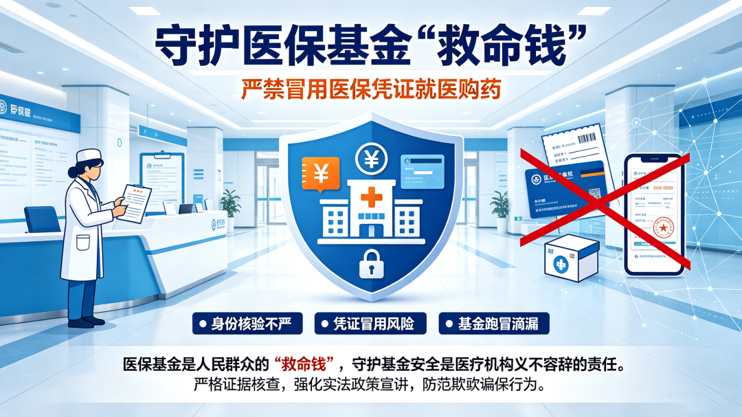 以案示警：冒用已故参保人医保凭证需承担相应责任