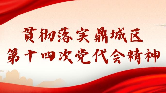 贯彻落实鼎城区第十四次党代会精神