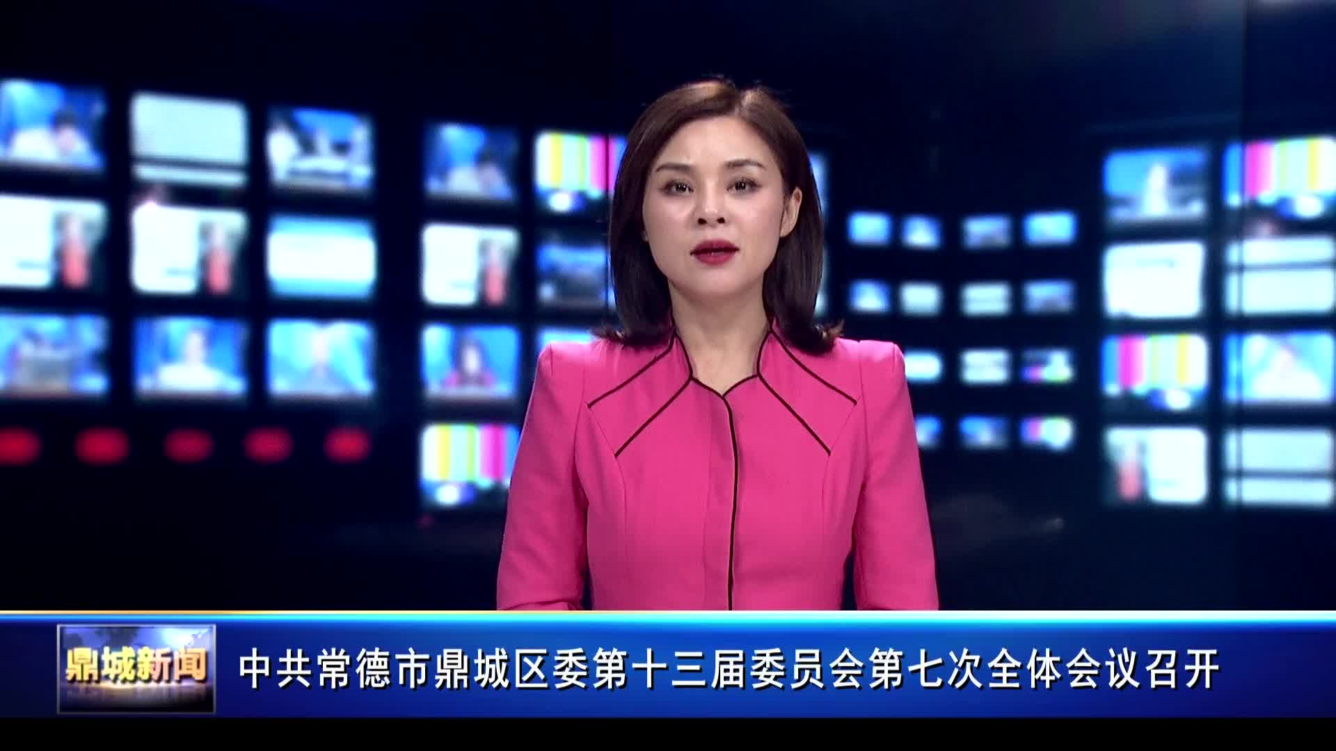 中共常德市鼎城区委第十三届委员会第七次全体会议召开