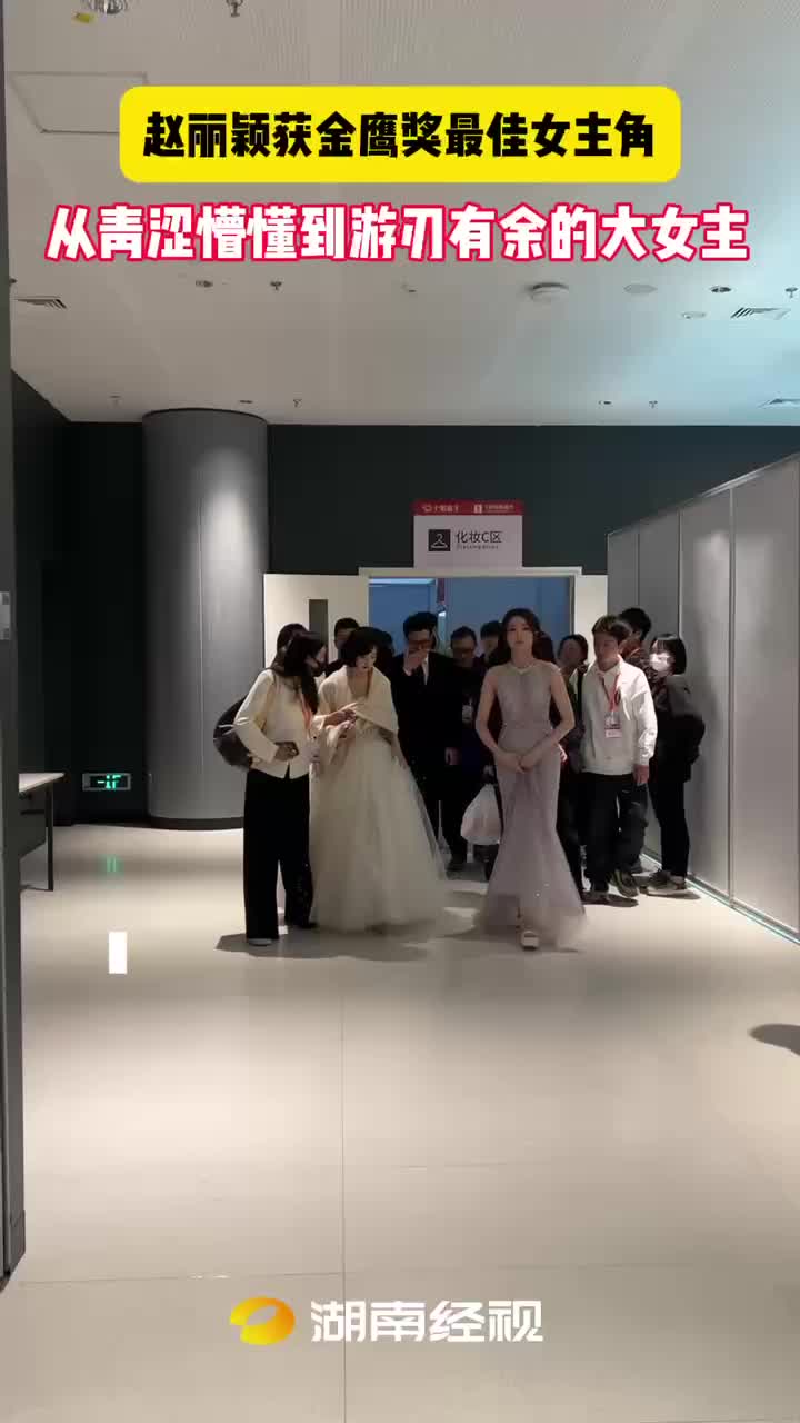 赵丽颖获金鹰奖最佳女主角