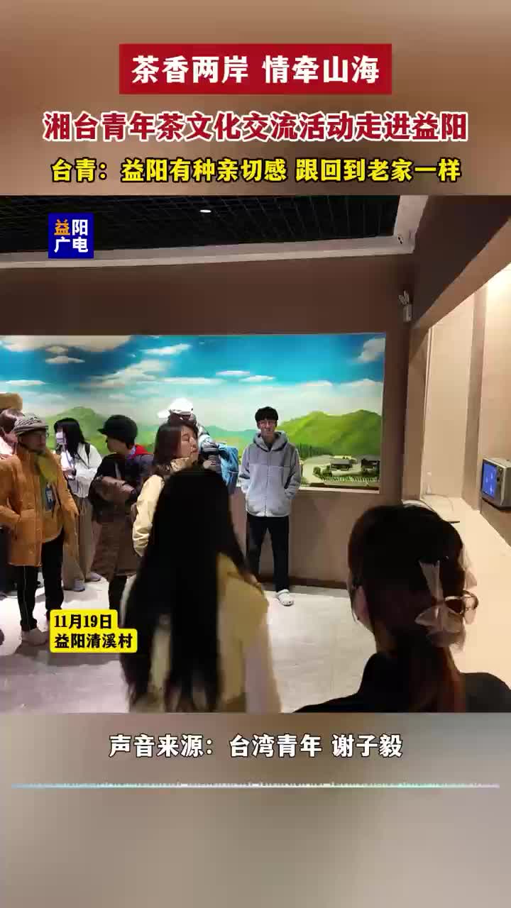 湘台青年茶文化交流活动走进益阳