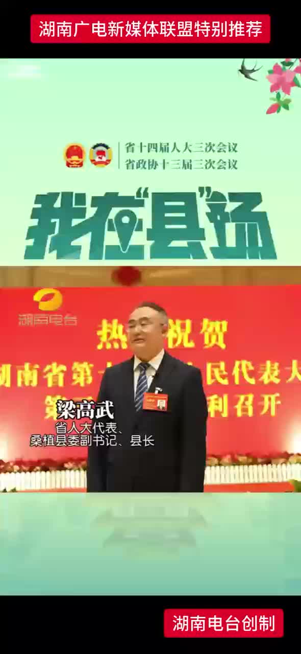 我在“县”场丨梁高武 桑植县委副书记、县长