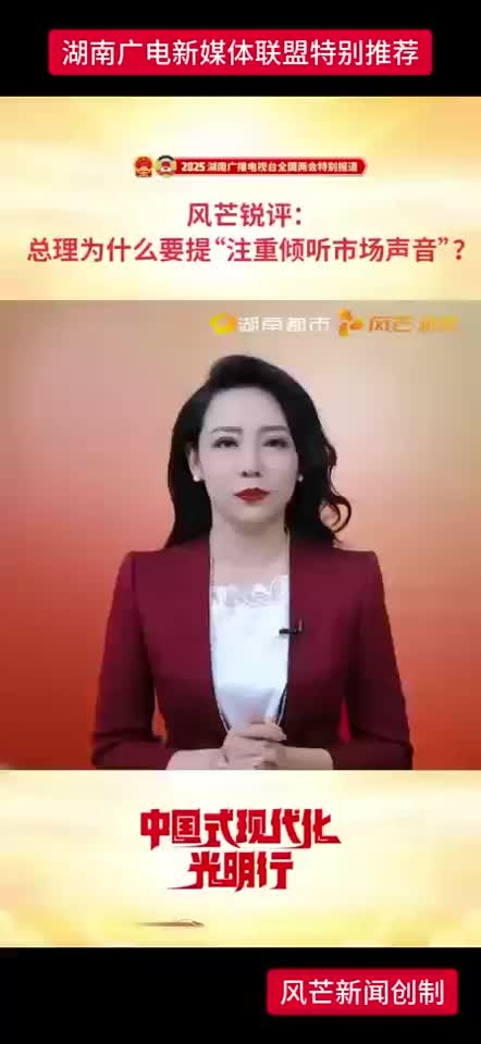 风芒锐评：总理为什么要提“注重倾听市场声音”？