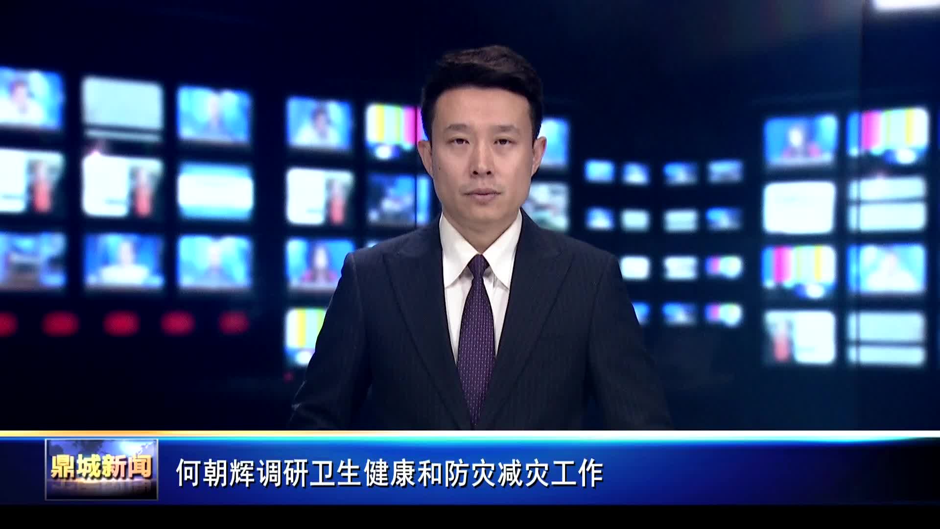 何朝辉调研卫生健康和防灾减灾工作