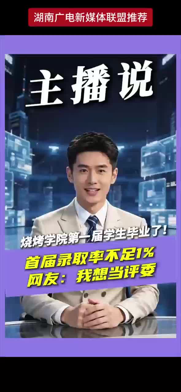 烧烤学院第一届学生毕业了！
