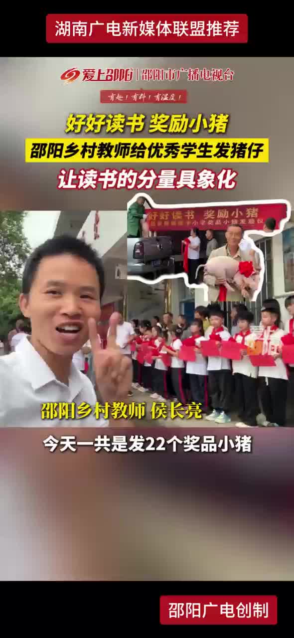 好好读书  奖励小猪