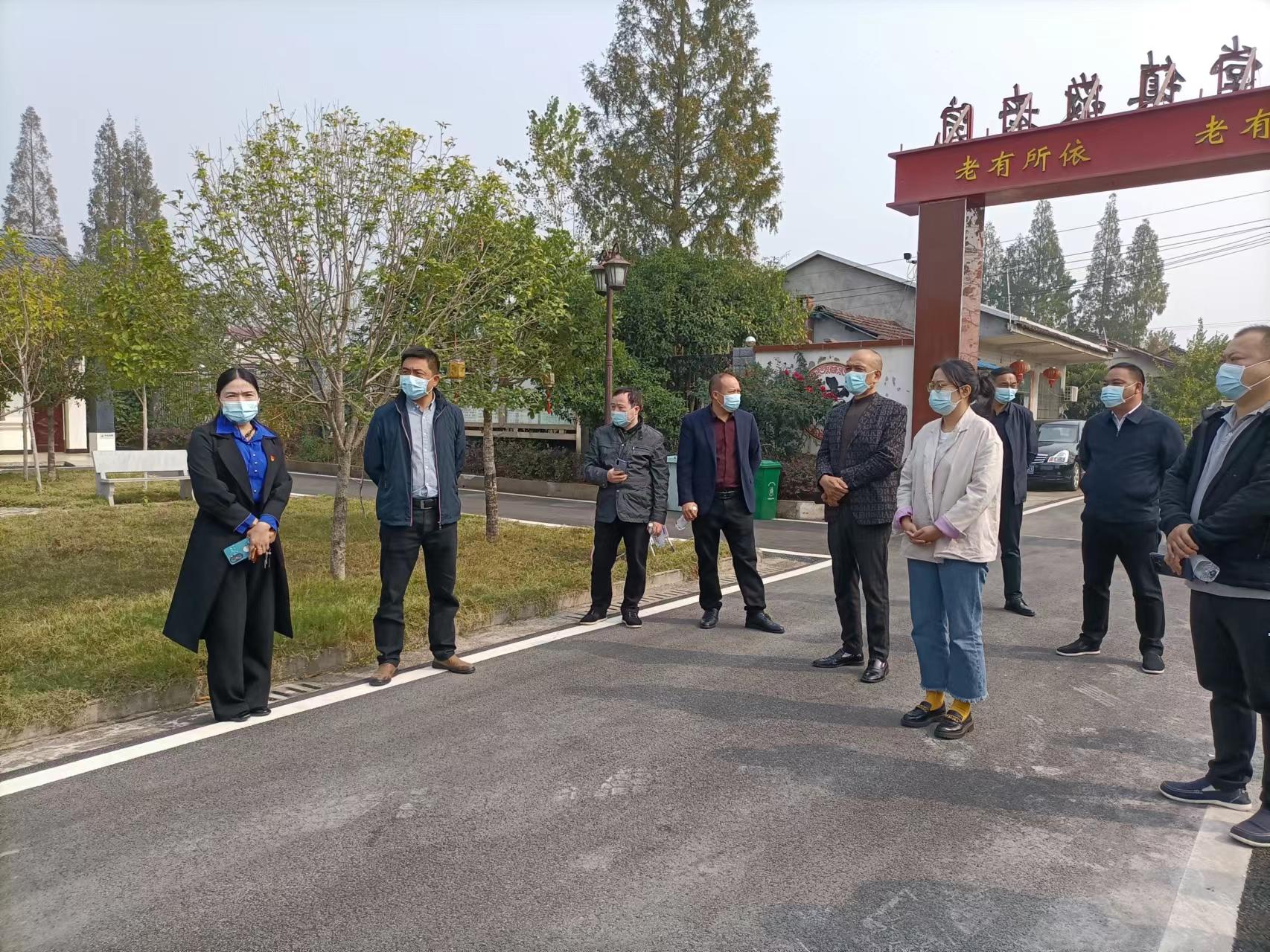 十美堂镇开展民生实事项目建设工作调研