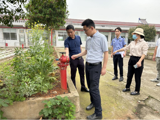 中河口镇开展医疗养老机构消防安全检查