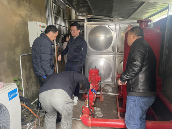 石公桥镇：开展敬老院消防安全检查