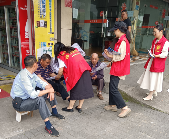 郭家铺街道：开展城乡居民养老保险政策宣传活动