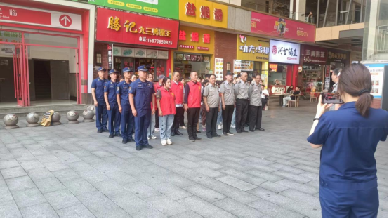 鼎城区商务局：组织区内重点商超开展消防实战演练