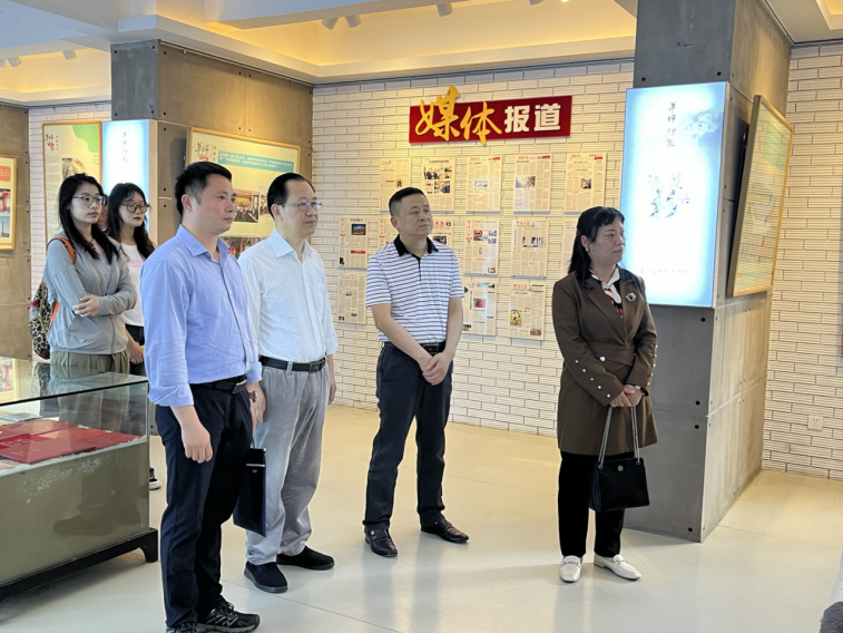 湖南省文旅厅调研组来草坪镇开展调研
