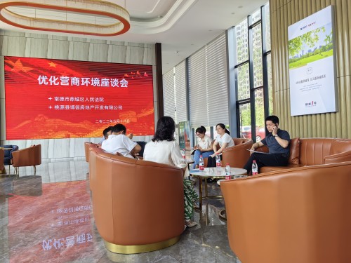 鼎城法院：法官送法进企业 敲门问需促发展