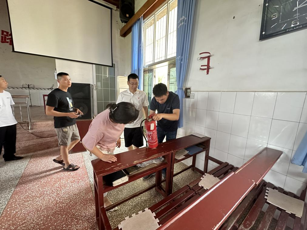 镇德桥镇：开展宗教场所安全检查