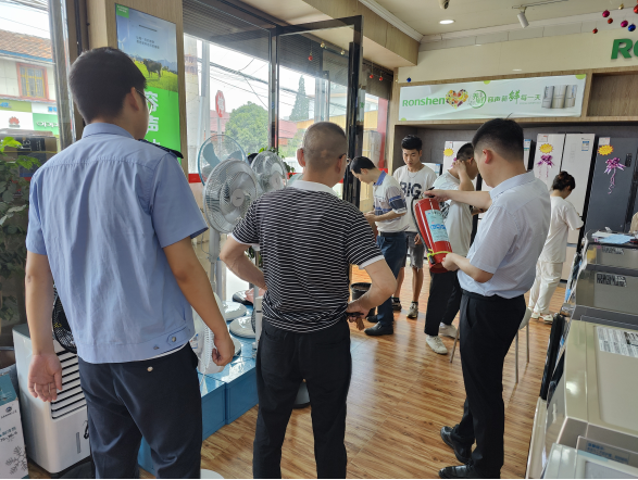 牛鼻滩镇：开展端午节前消防安全检查