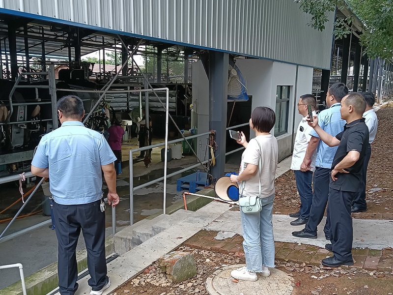 鼎城区农业农村局：开展联合执法检查 保障生鲜乳质量安全