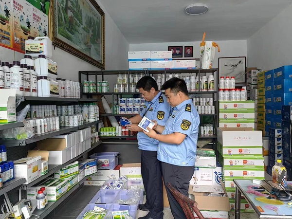 鼎城区开展农药专项执法检查