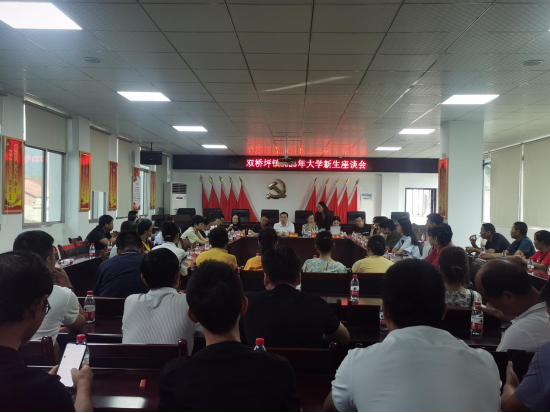 情系家乡· 扬帆远航——双桥坪镇召开2023年大学新生座谈会