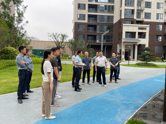 常德市城管局到红云街道开展垃圾分类工作调研