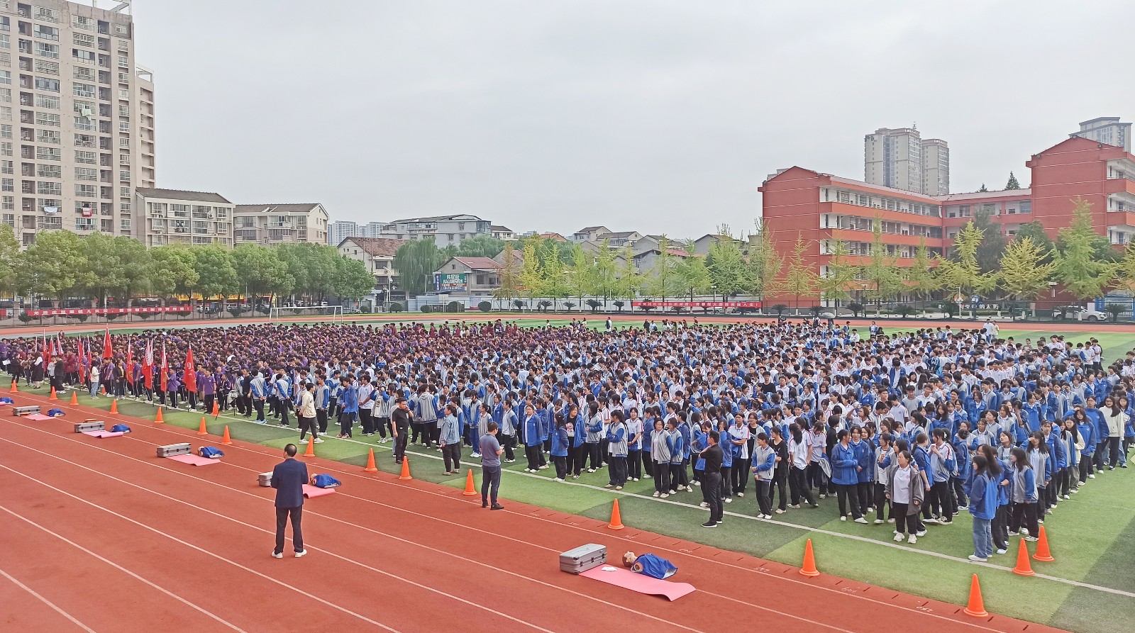 常德市第四人民医院：第一目击者行动走进淮阳中学