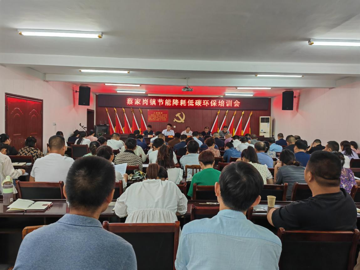 “节”尽所能  蔡家岗镇积极创建节约型机关