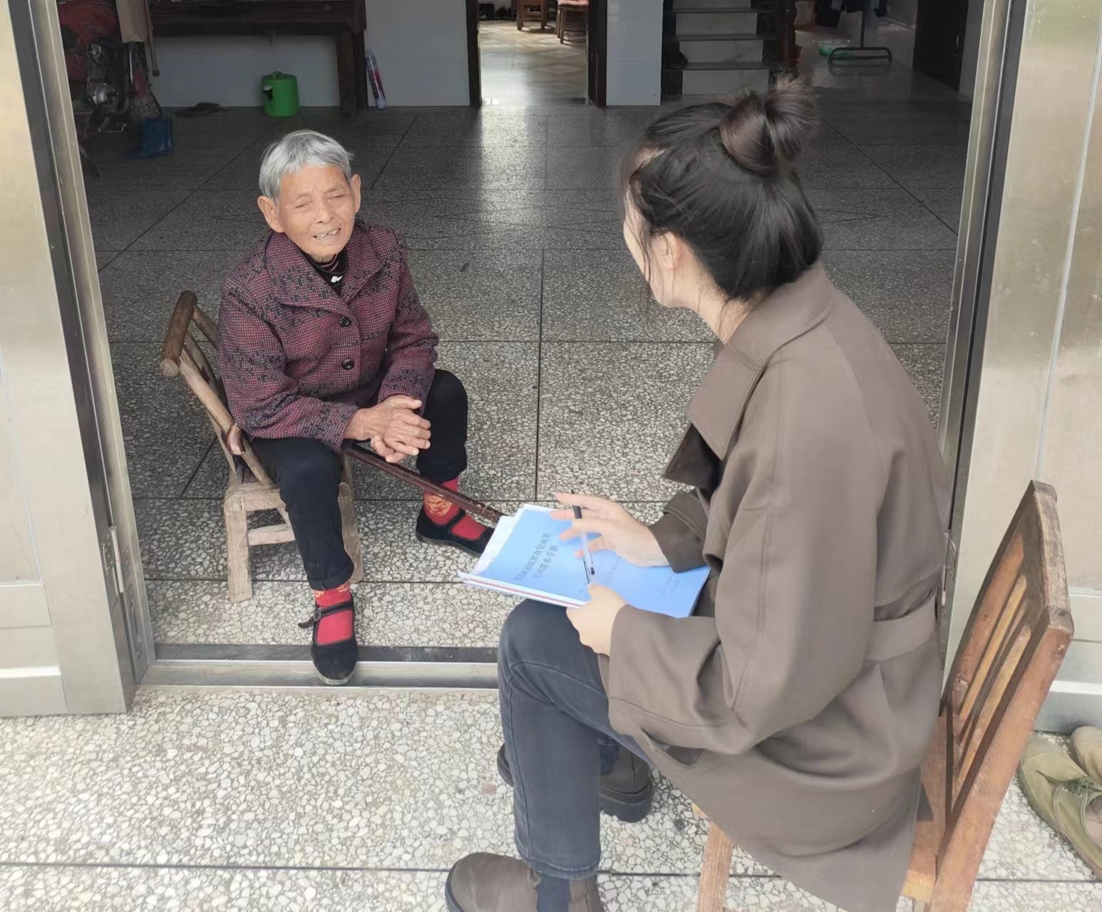 蒿子港镇：持续精准入户 推动乡村振兴