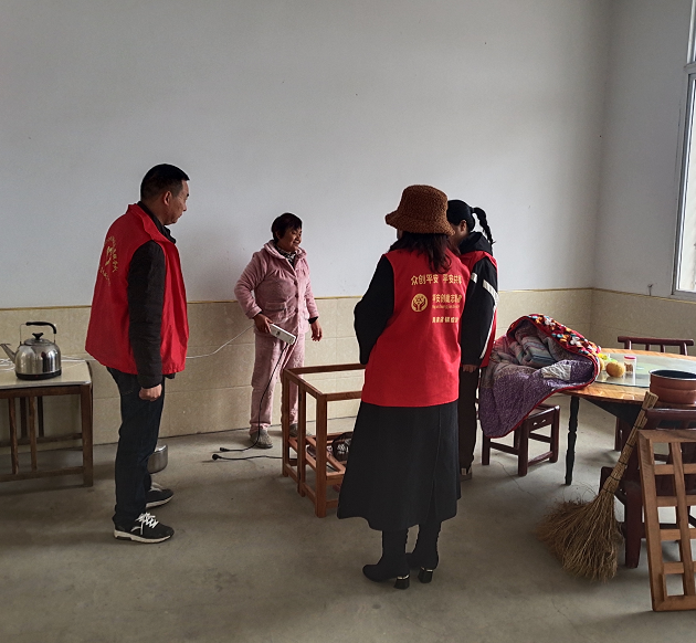 周家店镇：安全温暖过冬 共建美好家园