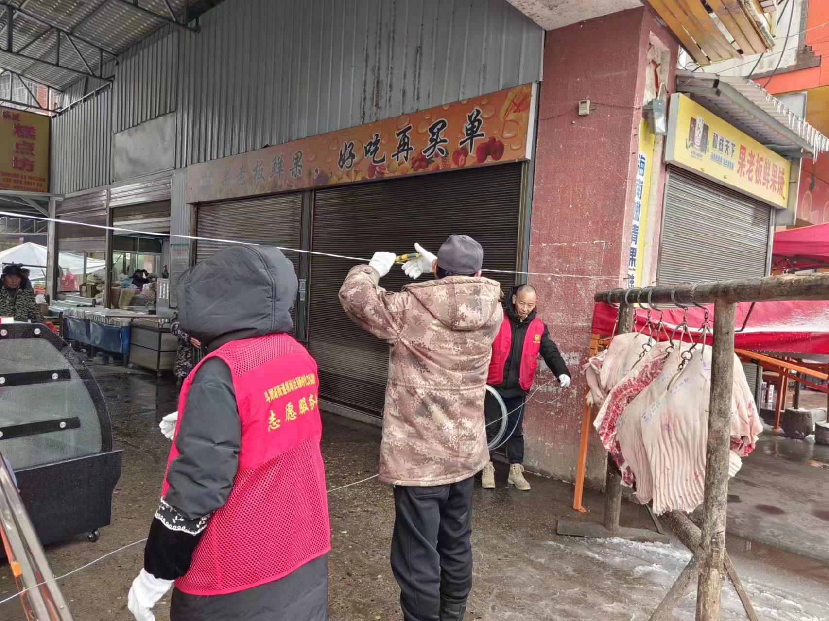 斗姆湖街道：寒潮来袭立行动 安全隐患全排查