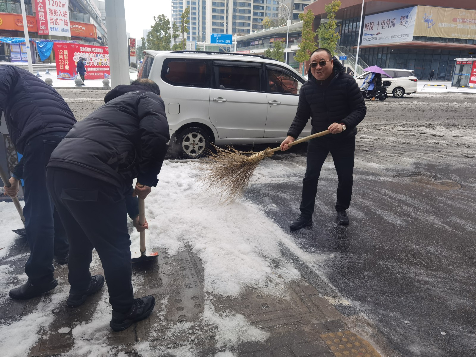 鼎城区交通运输局：党委统筹 戮力同心 破冰除雪保平安