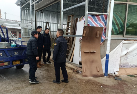 鼎城区：全力开展雪灾坍塌建筑摸排工作