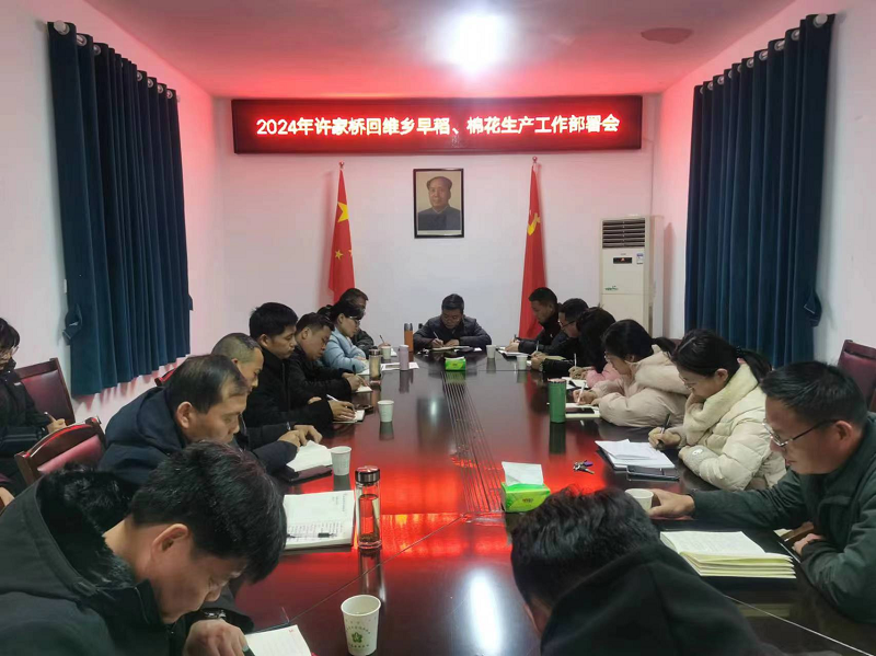许家桥回维乡：吹响“集结号” 打好春耕生产主动仗
