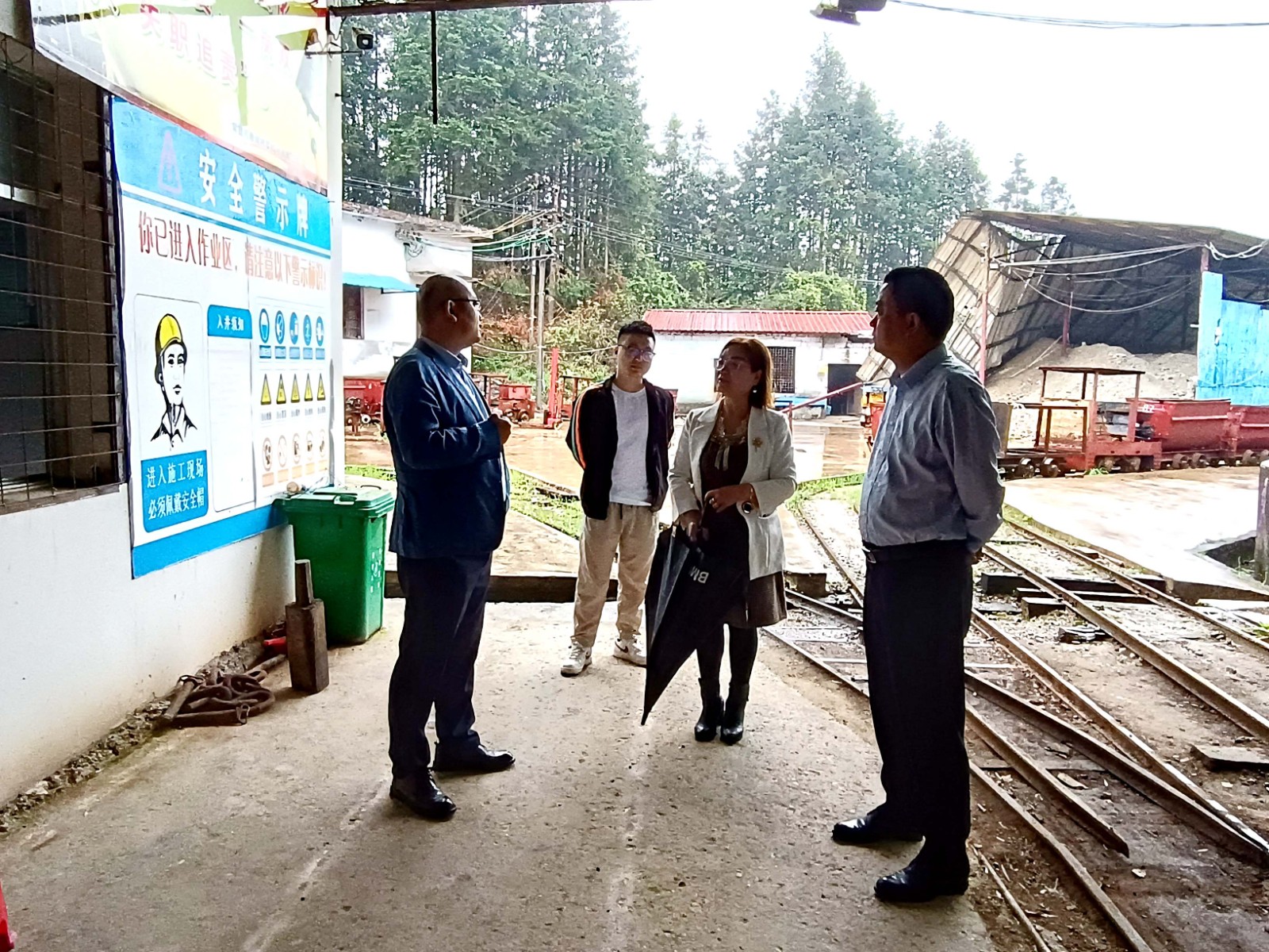 鼎城区应急管理局组织开展汛期非煤矿山领域安全检查