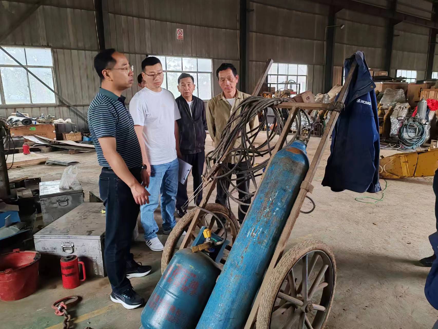 镇德桥镇：扎实开展安全生产检查 筑牢安全生产防线