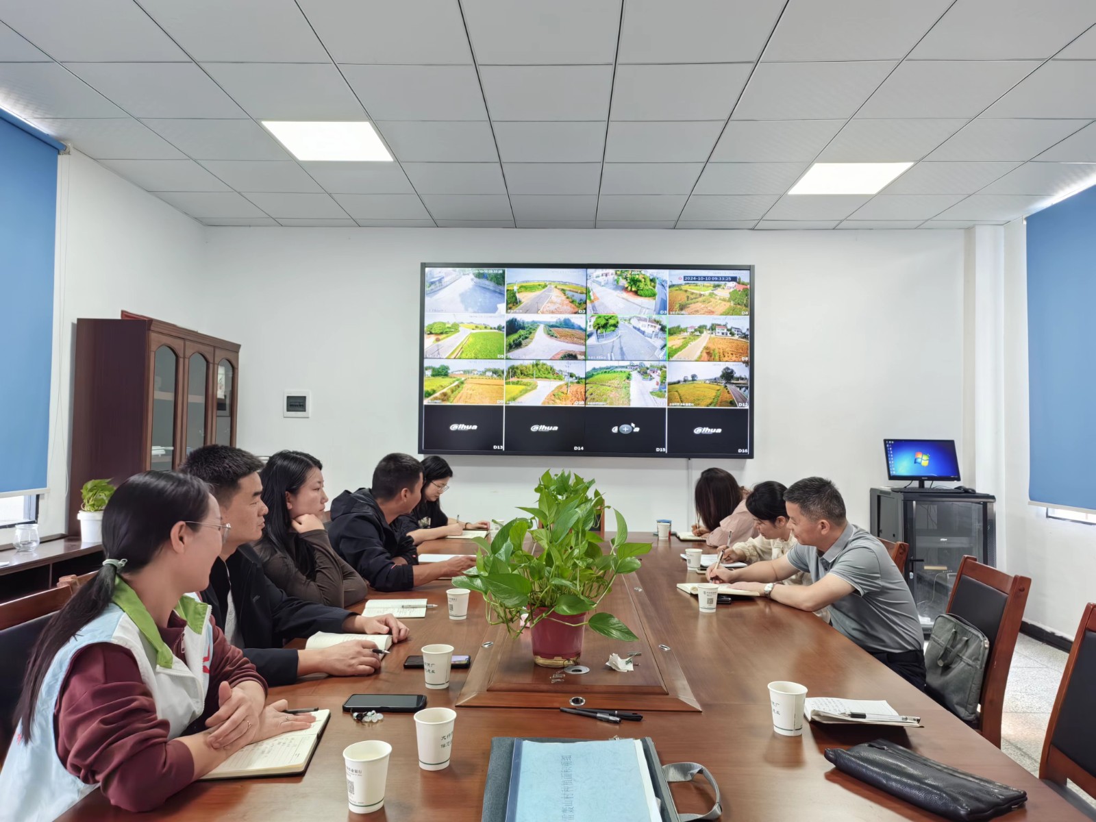 鼎城区委社会工作部调研村级志愿者队伍建设工作