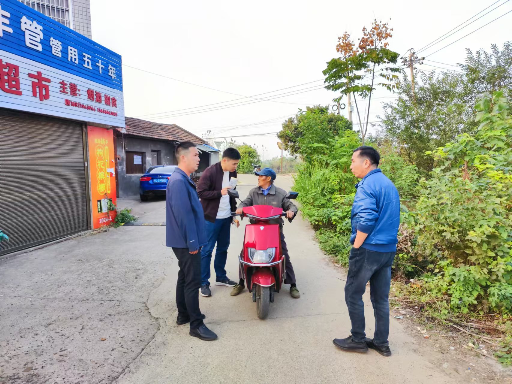 镇德桥镇：交通安全不放松，宣传活动在行动