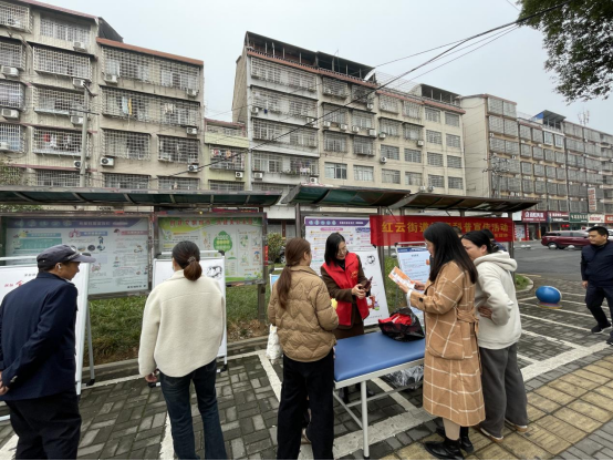 红云街道：开展冬春季爱国卫生宣讲活动
