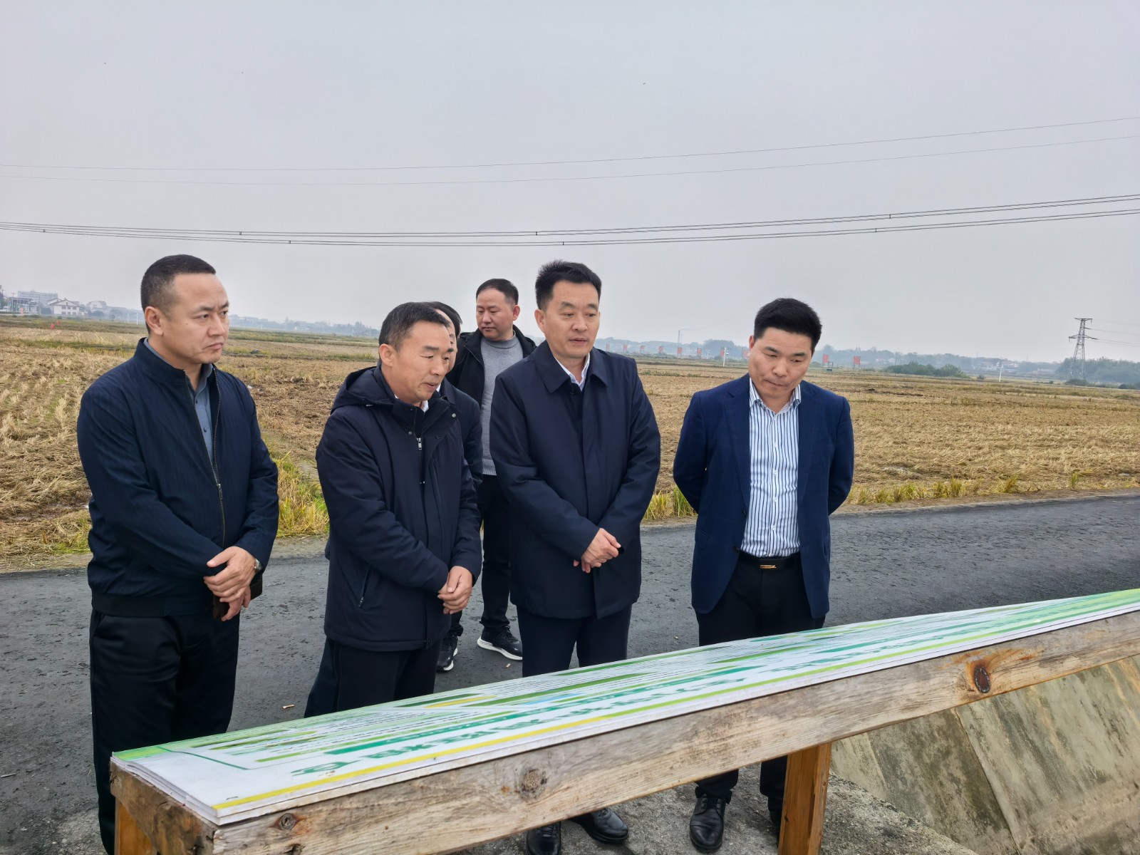 中农集团现代农业服务有限公司来鼎城调研