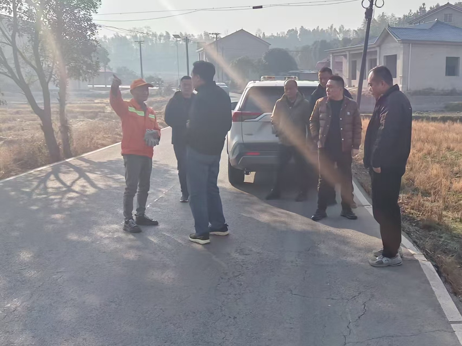 鼎城区公路建设养护中心：开展春运前公路安全隐患大排查