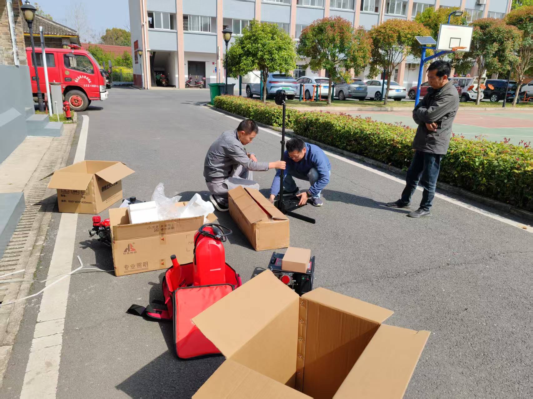 镇德桥镇：开展清明节前森林防灭火装备检查 筑牢防火安全屏障