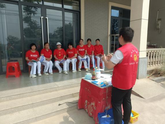 蒿子港镇：开展“低龄助老 银龄有我”志愿者培训会