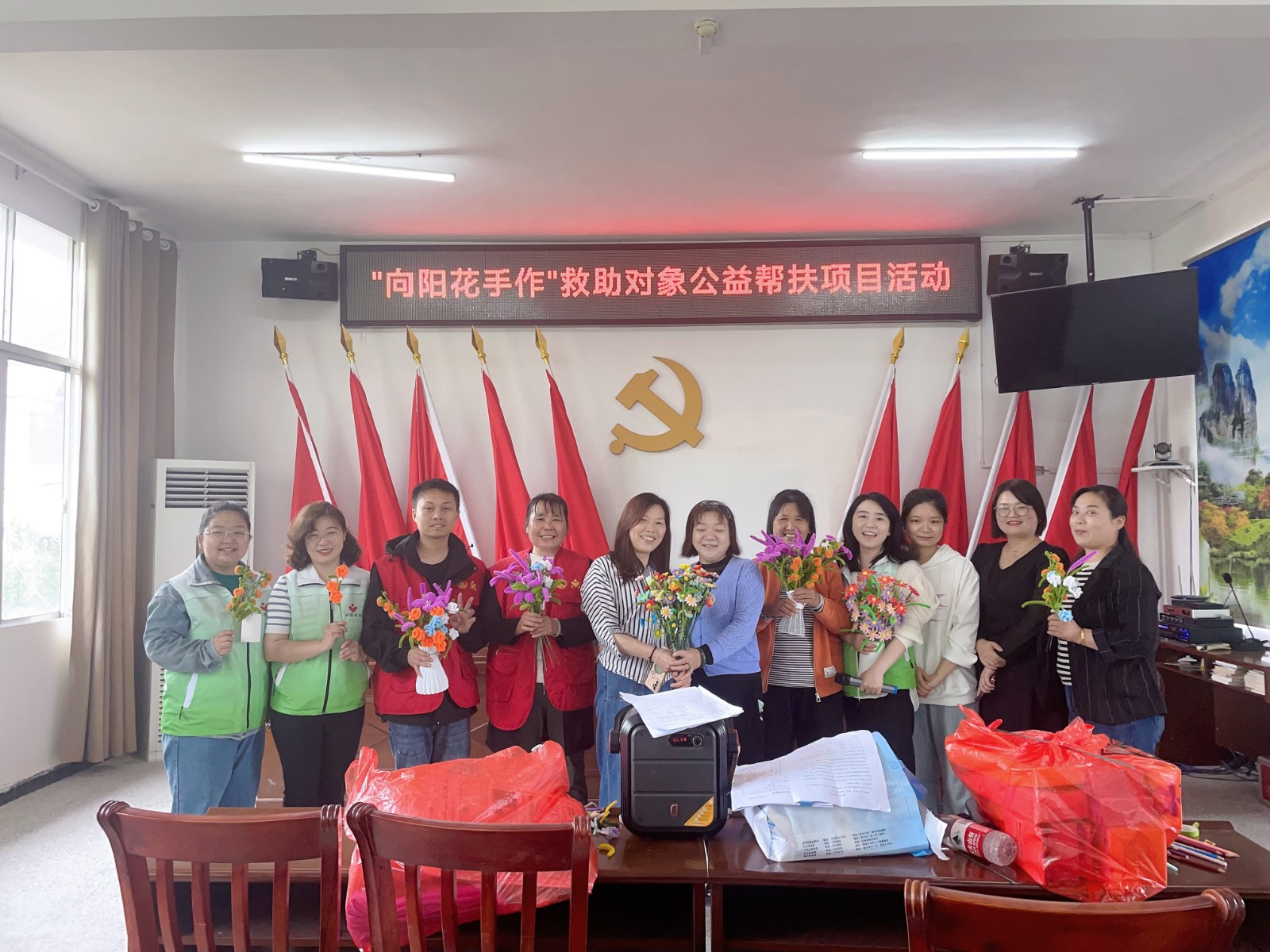 尧天坪镇:开展“向阳花”手作公益活动，助力困境群体绽放新生