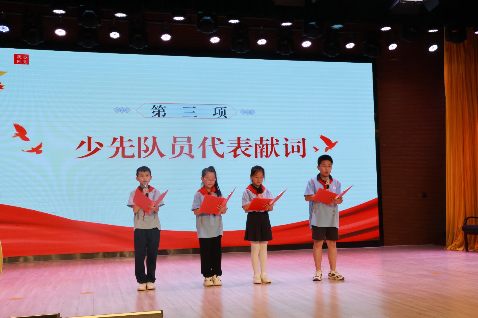 鼎城区永安小学：一年级学子光荣入队，“立德章”见证成长荣耀