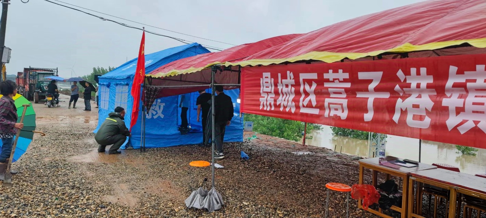 蒿子港镇：闻“汛”而动 以“迅”应“汛”