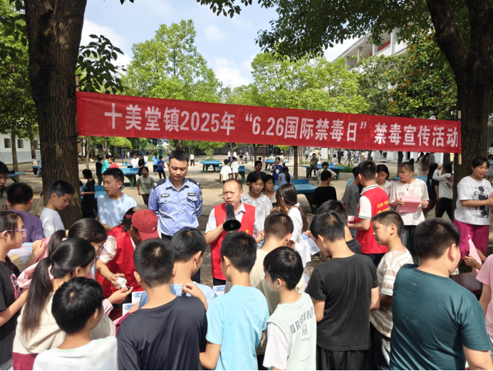 十美堂镇：护航青年梦 青春不“毒”行
