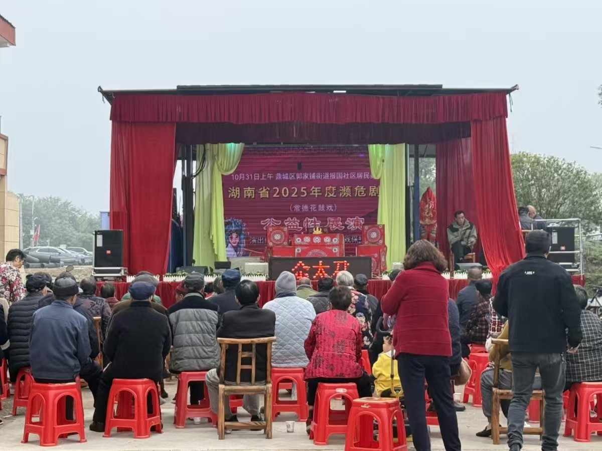 郭家铺街道：赏花鼓好戏 学医保政策
