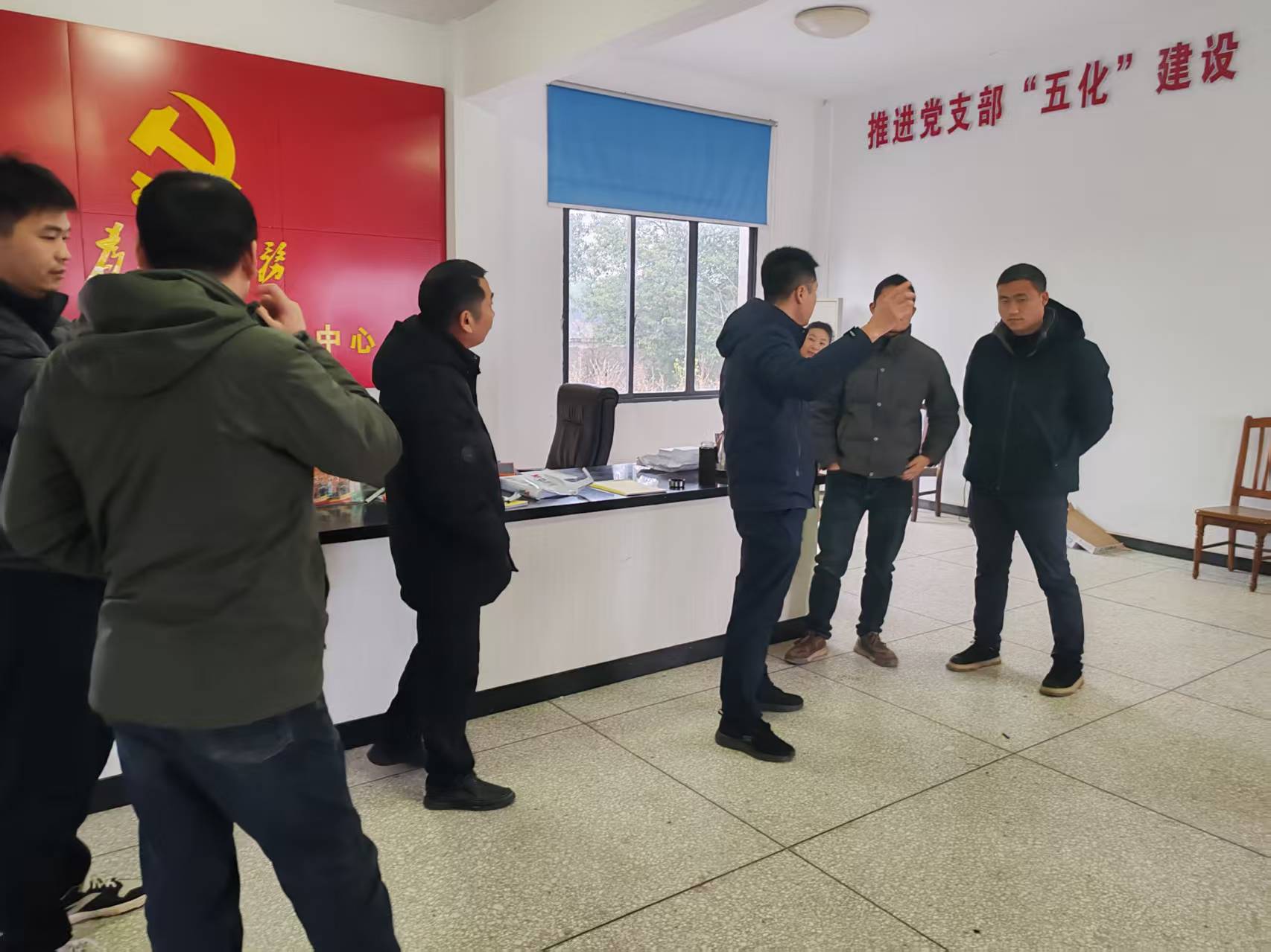 镇德桥镇：开展雨雪冰冻天气防范督导检查