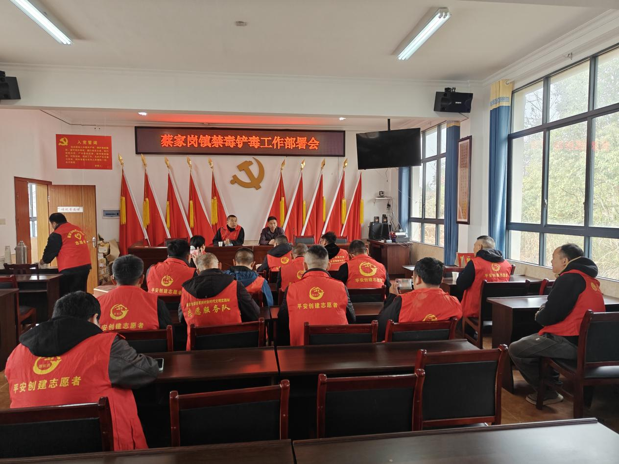 蔡家岗镇：拉网踏查无死角 筑牢屏障护家园