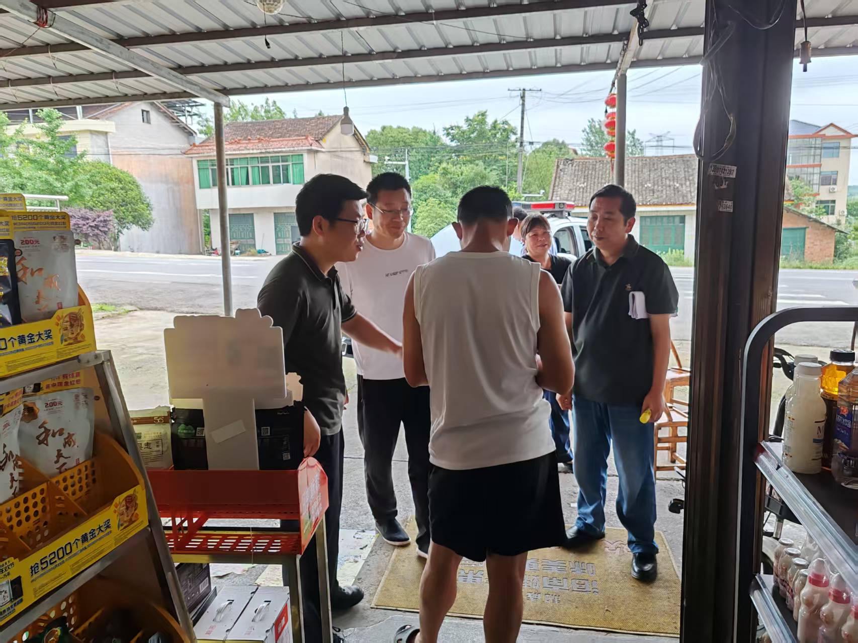 镇德桥镇：开展“三合一”场所消防隐患排查 筑牢安全防线