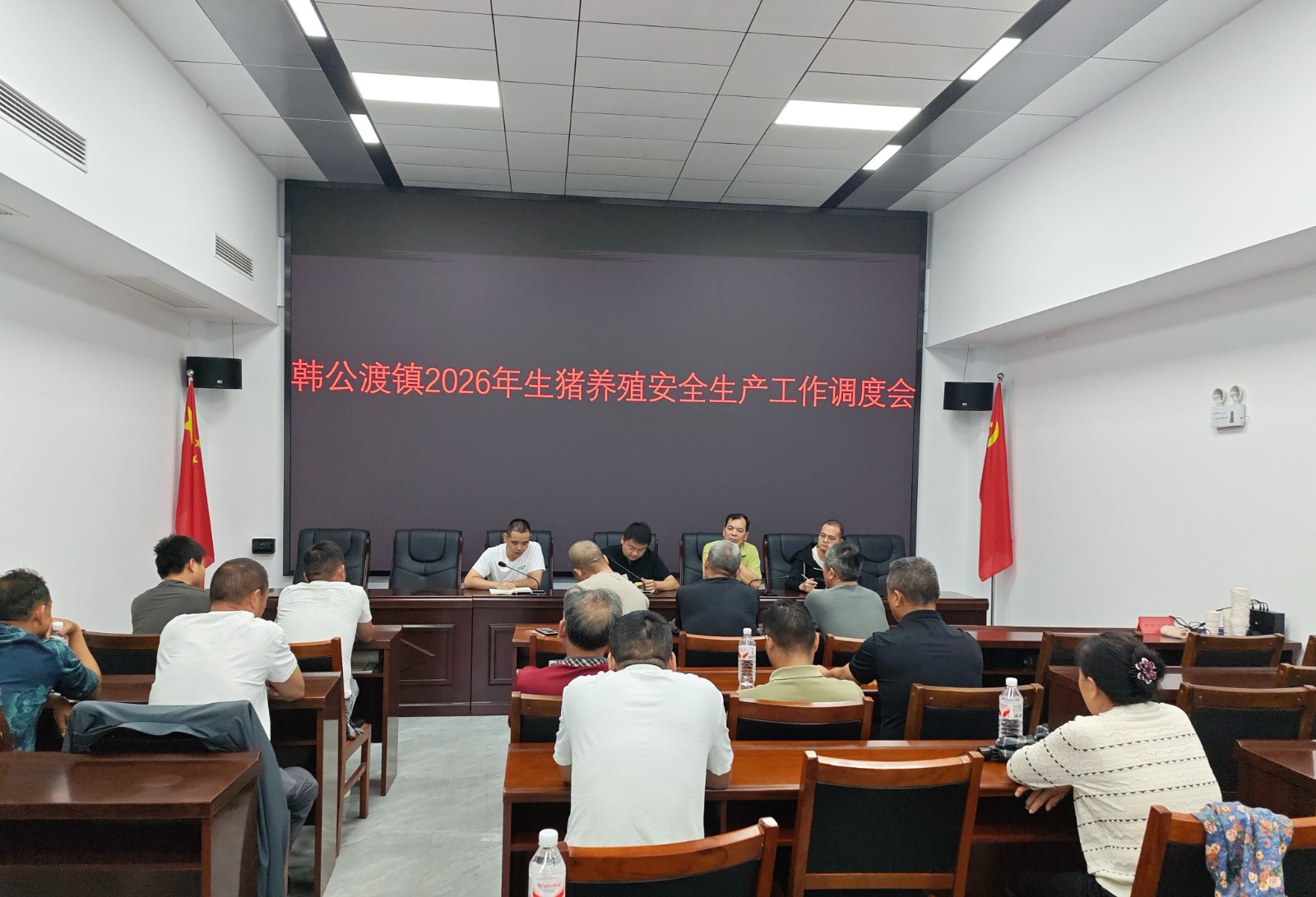 韩公渡镇：扎实开展畜禽养殖有限空间作业安全生产工作