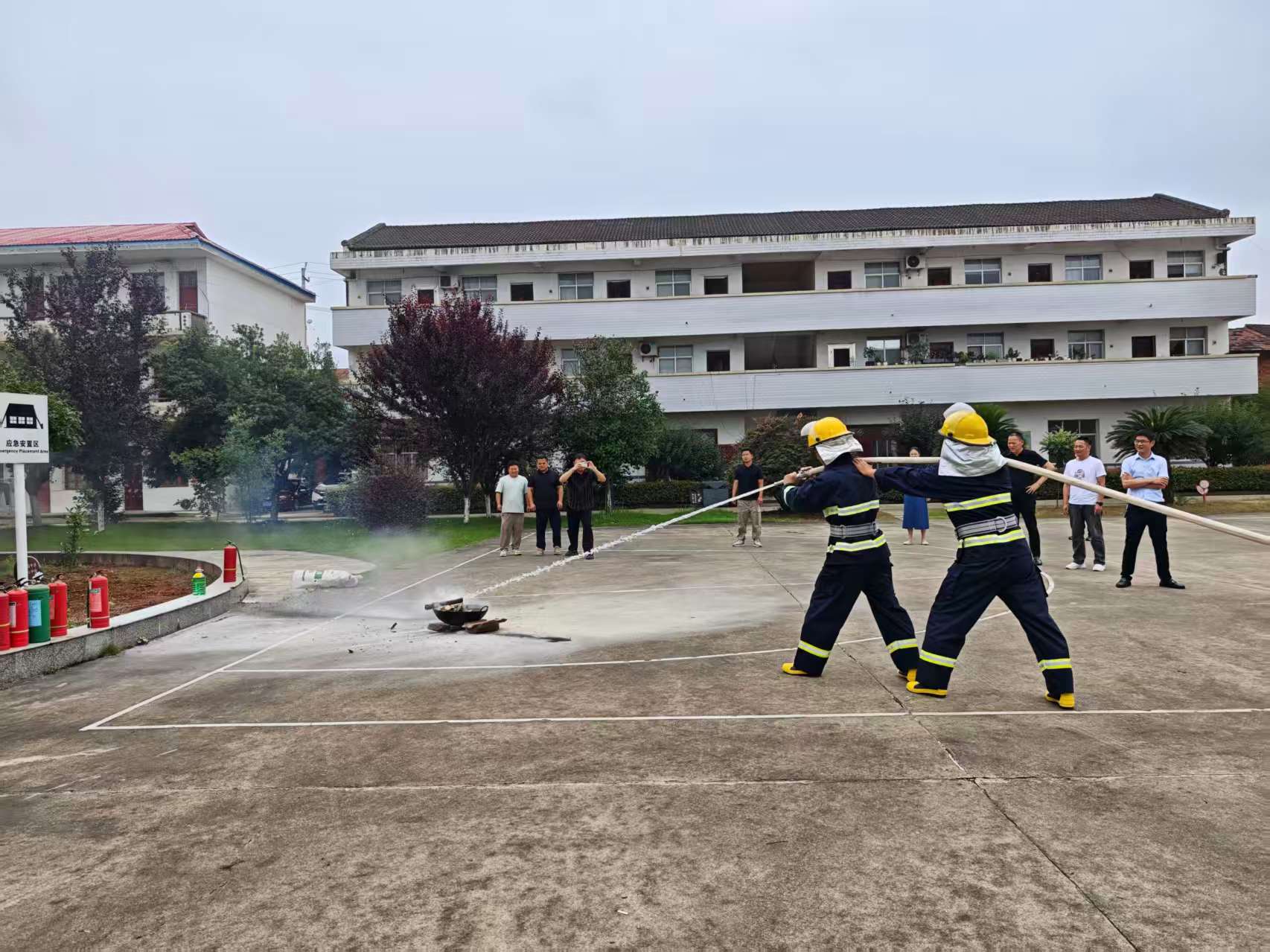 牛鼻滩镇：分众培训强技能 实战演练筑防线